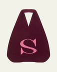 HADES Wool Alphabet S Wool Knit Bag