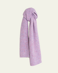 Indi & Cold Knitted Scarf in Mauve