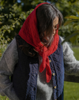 Indi & Cold Vichy Quilted Micro-Corduroy Gilet