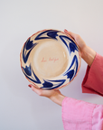 La Tulipe Hand-Painted Wall Plate by Where There's Mud