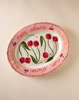 Limited Edition Cherry Serving Platter by Where There's Mud