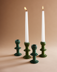 Green Shoots Ceramic Candlestick