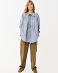 Maison Anana Steffi Blue Stripe Shirt