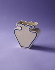 Mini Outline Vase: Blue