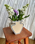 Mini Outline Vase: Blue