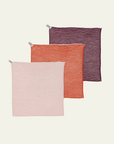 Reusable Ribbed Dishcloths: Orange
