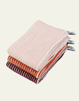 Reusable Ribbed Dishcloths: Orange
