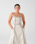 Seventy + Mochi Ella Dress in Ecru Denim