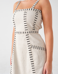 Seventy + Mochi Ella Dress in Ecru Denim