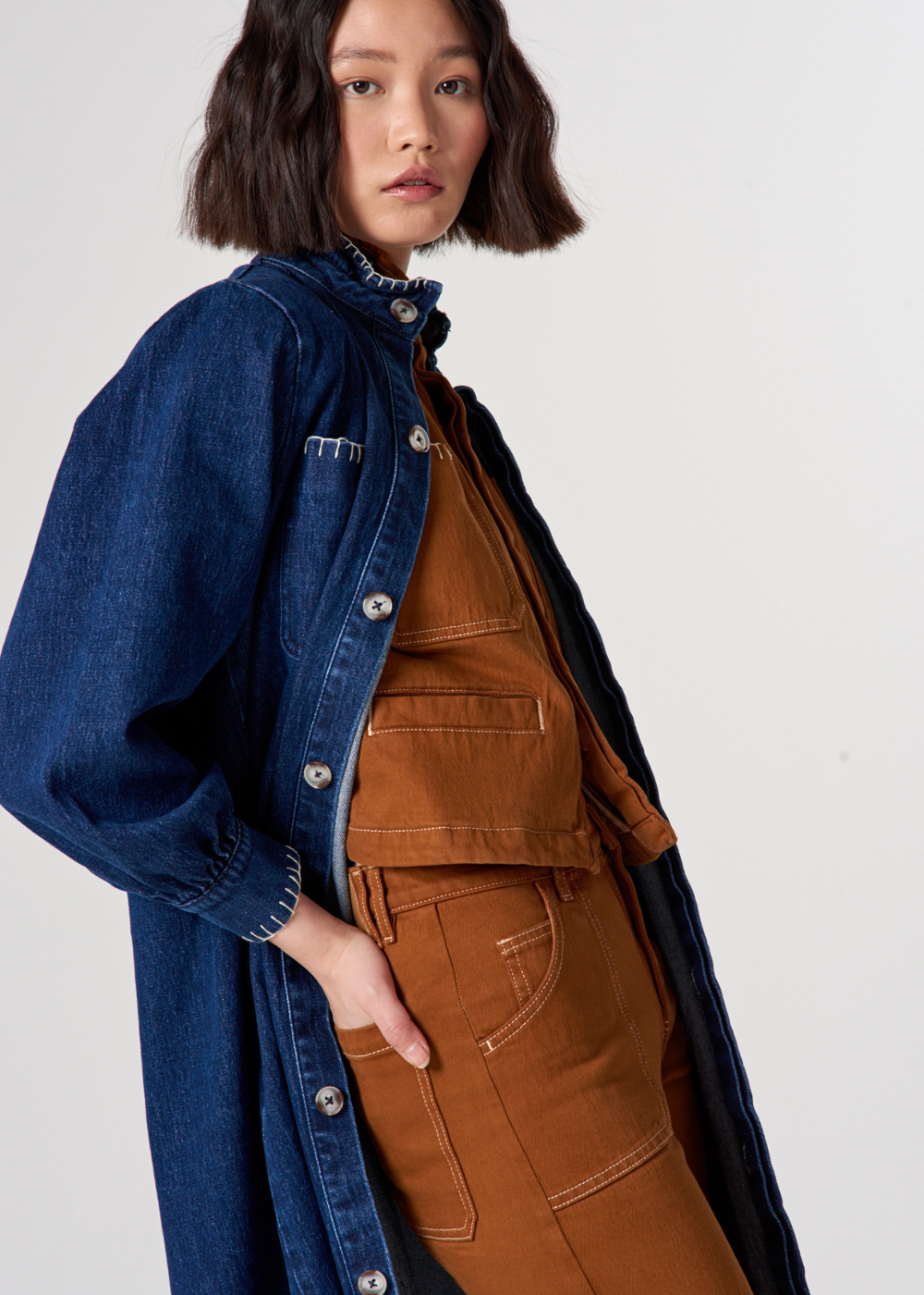Seventy Mochi Pablo Trench in Americana – Quinn Says