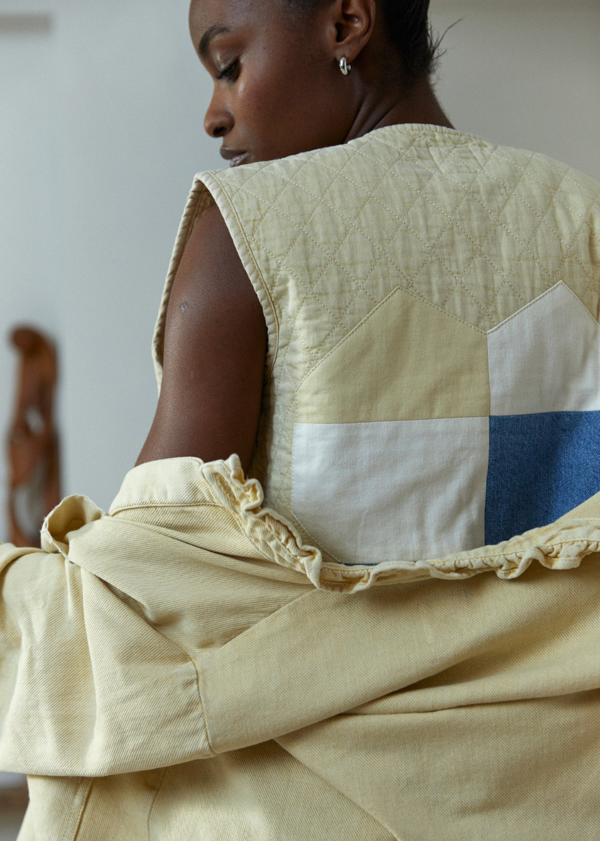 Aria Vest | Mellow Yellow Aria Vest | Mellow Yellow