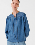Seventy + Mochi Clio Blouse in Mid Vintage