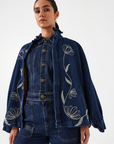Seventy + Mochi Flor Pablo Jacket in Americana