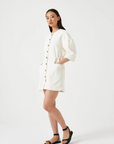 Seventy + Mochi Zaha Mini Dress in Ecru