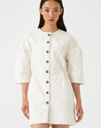 Seventy + Mochi Zaha Mini Dress in Ecru