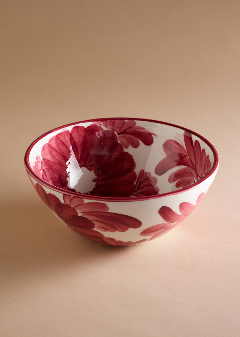XL Florita Ceramic Serving Bowl