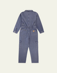 Seventy + Mochi Patch Pocket Indie Jumpsuit in Washed Denim