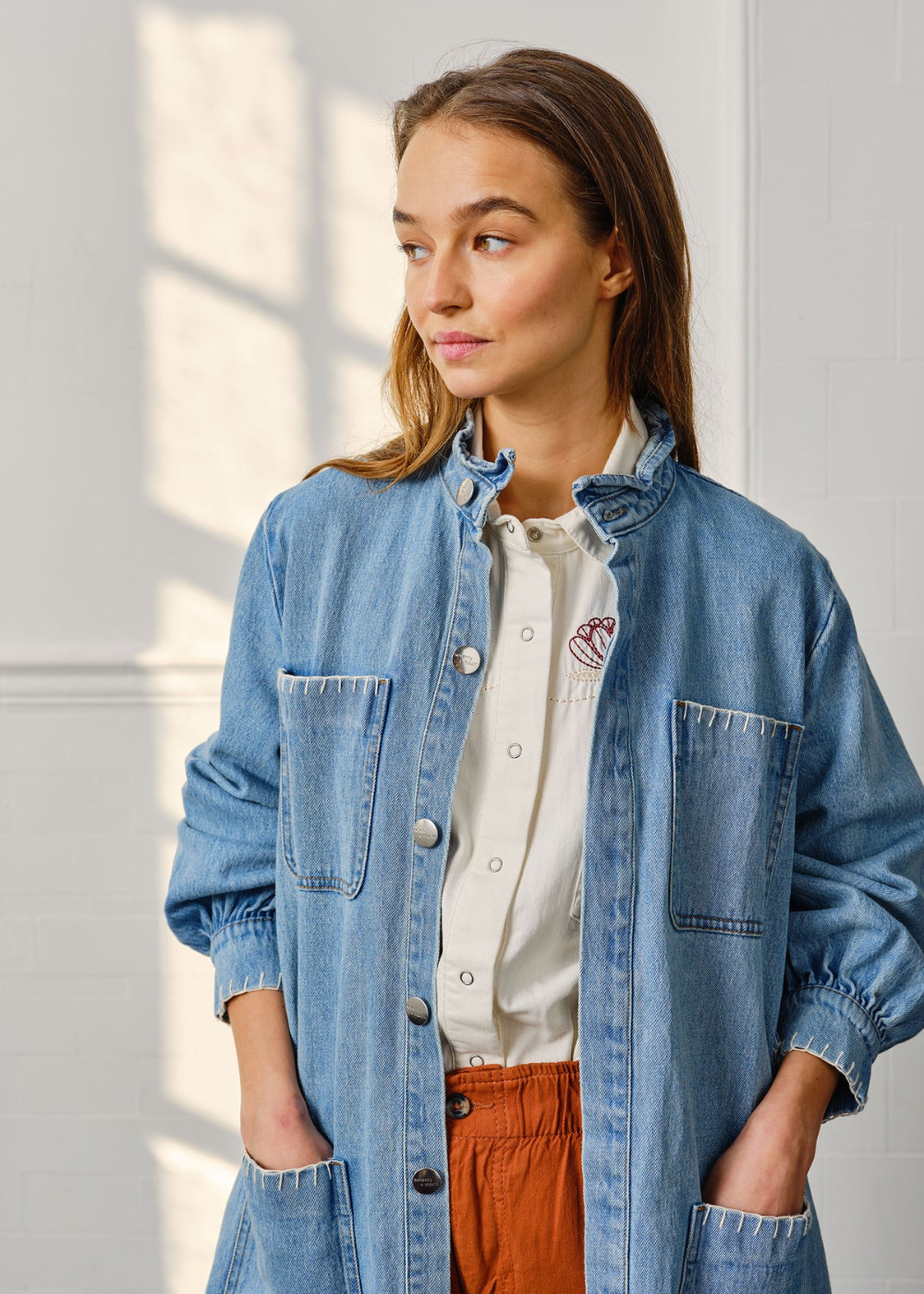 Seventy Mochi Pablo Trench in Rodeo Vintage – Quinn Says