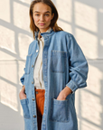 Seventy + Mochi Pablo Trench in Rodeo Vintage