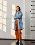 Seventy + Mochi Pablo Trench in Rodeo Vintage