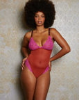 Dora Larsen Alba Lace Soft Cup Bodysuit