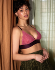 Dora Larsen Alba Lace Padded Triangle Bra