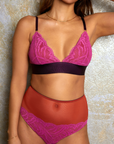 Dora Larsen Alba Lace Padded Triangle Bra