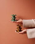 Frilly Ceramic Candlestick — Small