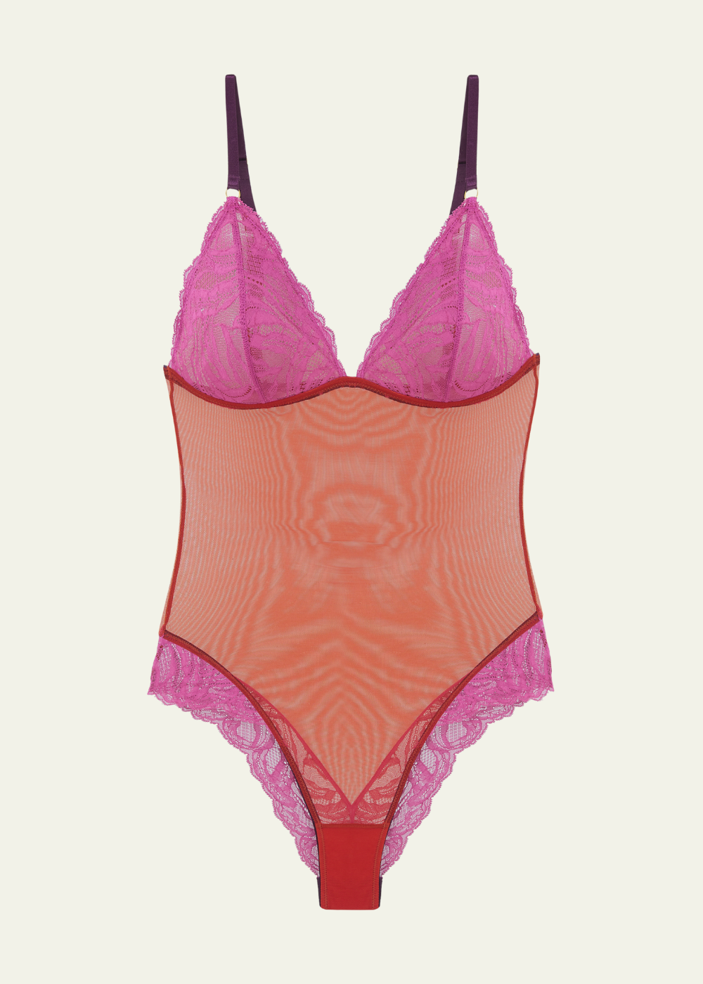 Dora Larsen Alba Lace Soft Cup Bodysuit