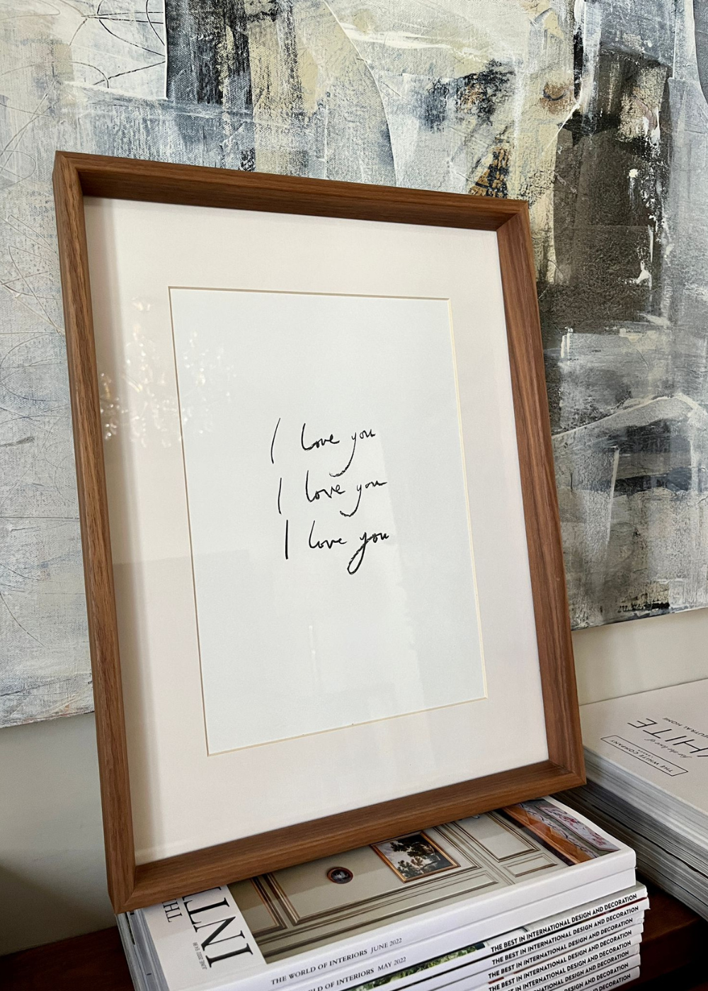 'I Love You' Original Artwork by Holly Delaney