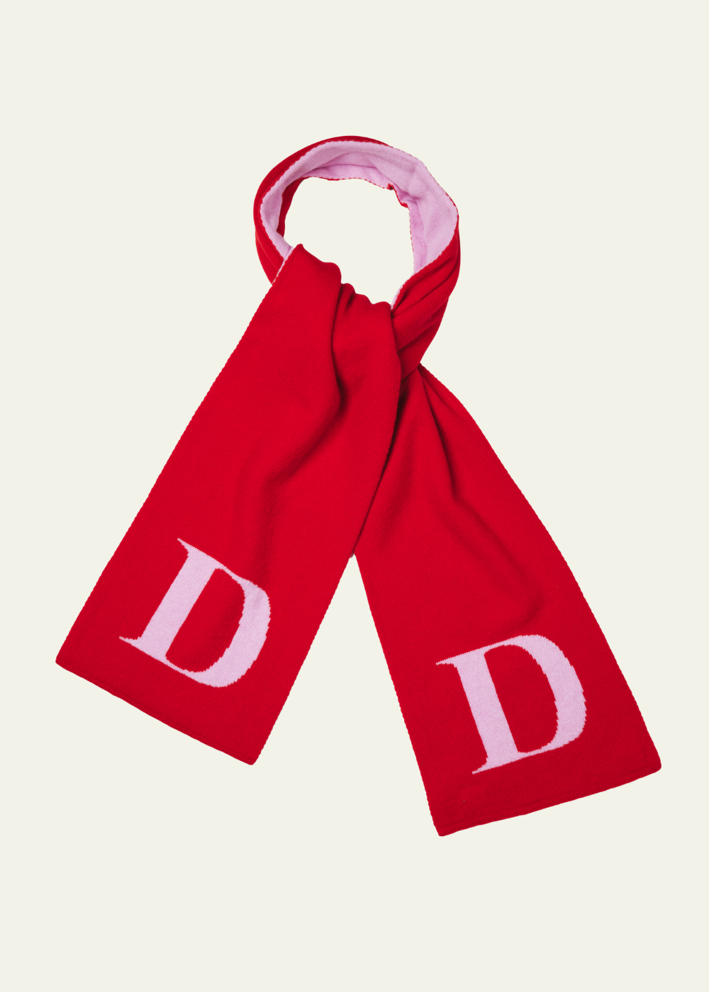 HADES Wool Alphabet D Scarf – Quinn Says
