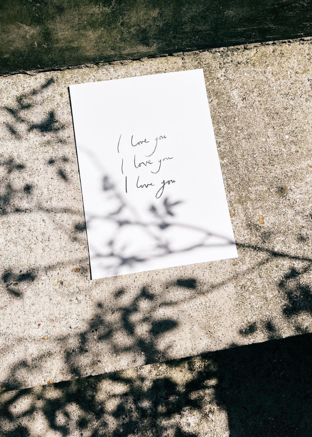'I Love You' Original Artwork by Holly Delaney
