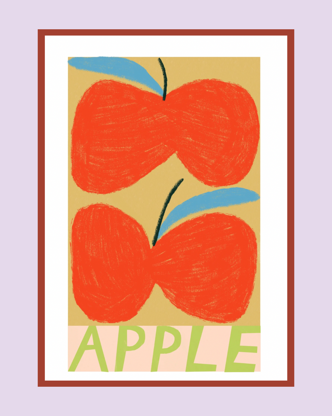Amyisla McCombie apples wall art print
