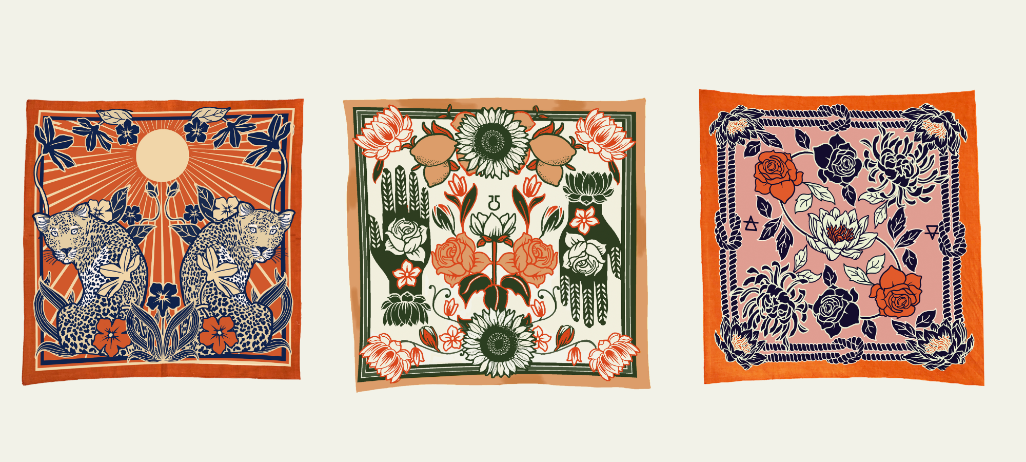 Felix Green Scarves