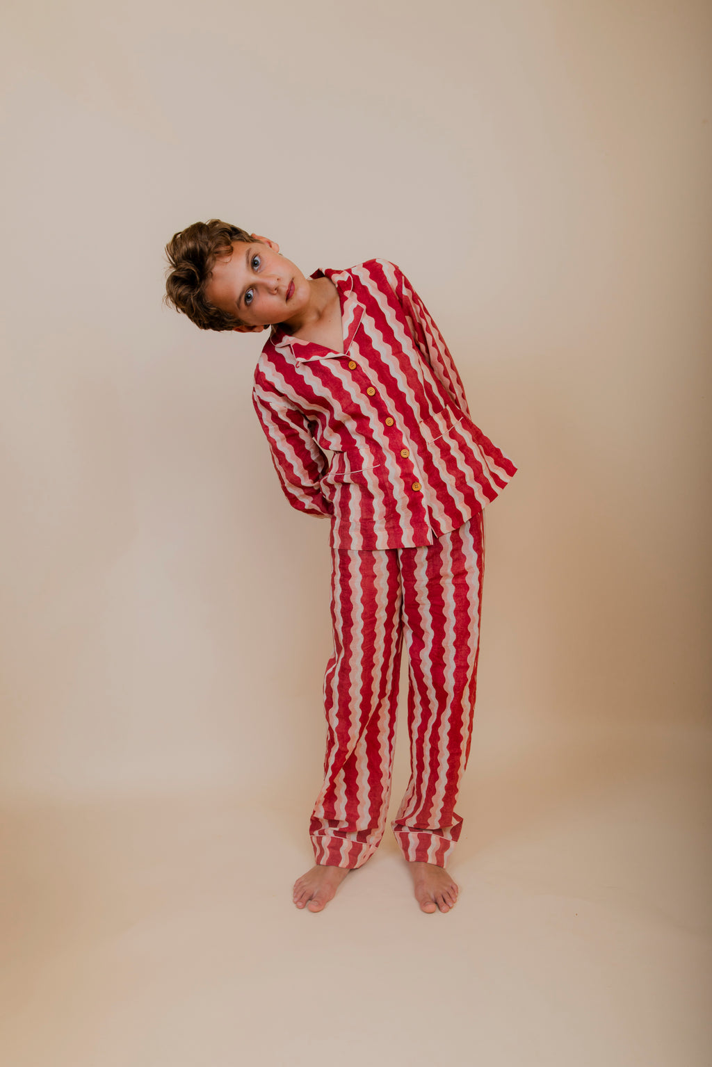 YONDER. - Unisex Kids' Pyjama Set - Whirly Jam