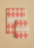 Heather Evelyn - Notebook Pink Harlequin: A5