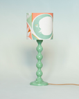 Three Moons Screen Printed Linen Lampshade — Pastel, by Jessie De Salis