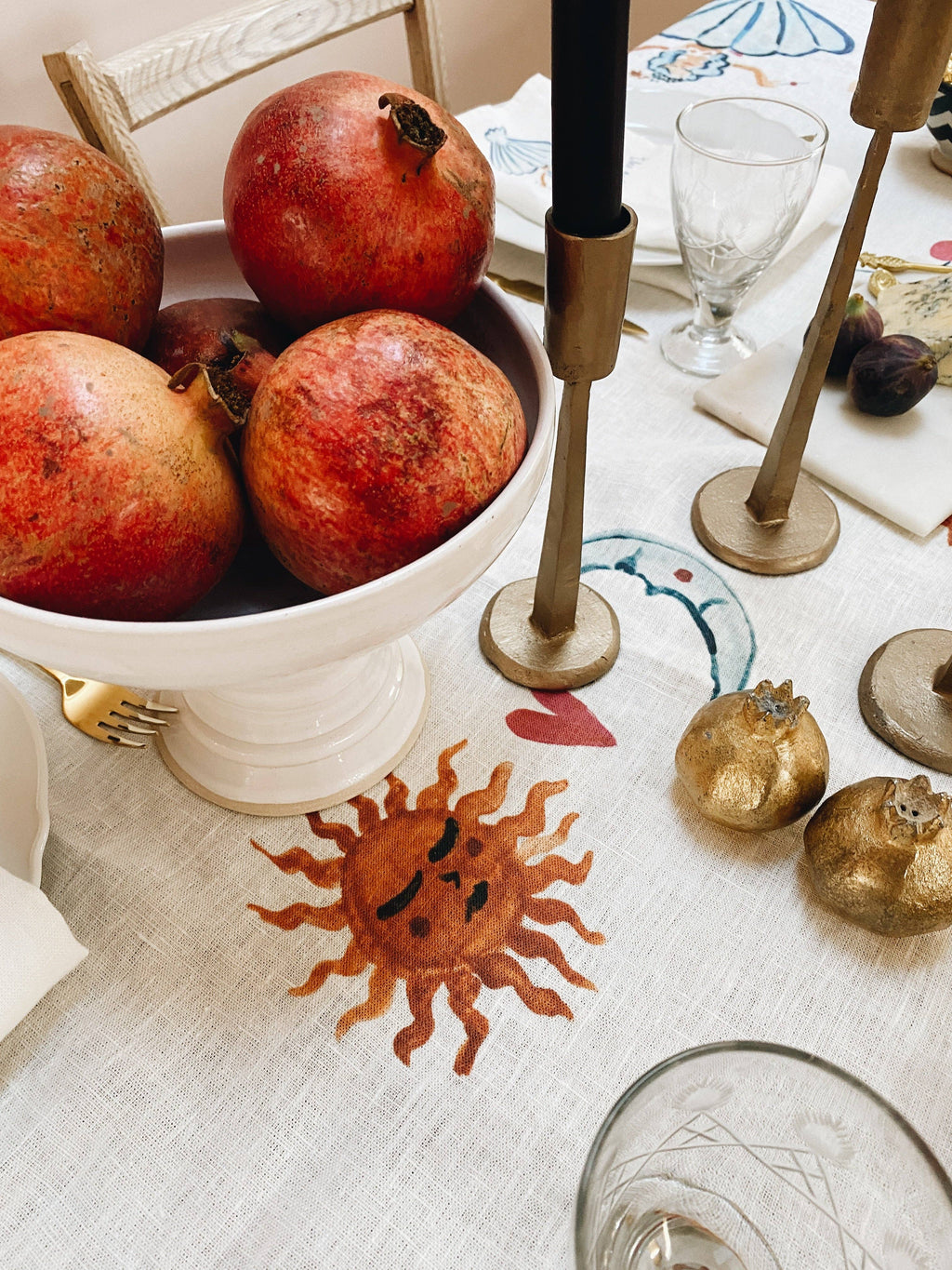 Dinette - Illustrated Tablecloth - Medium