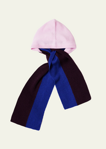  HADES Wool The Hooded Scarf | Pink