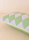 TBCo Green Argyle Cotton Cushion Cover