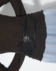 Rita Row Rose Leather Tie Belt