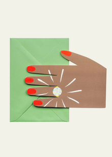  Hadley Paper Goods Diamond Ring Engagement Greetings Card