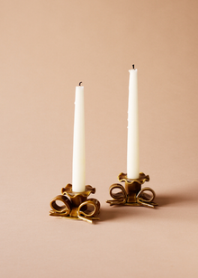  Bow Ceramic Candlestick