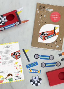  Make Your Own Matchbox Racing Car | Kids Craft Set