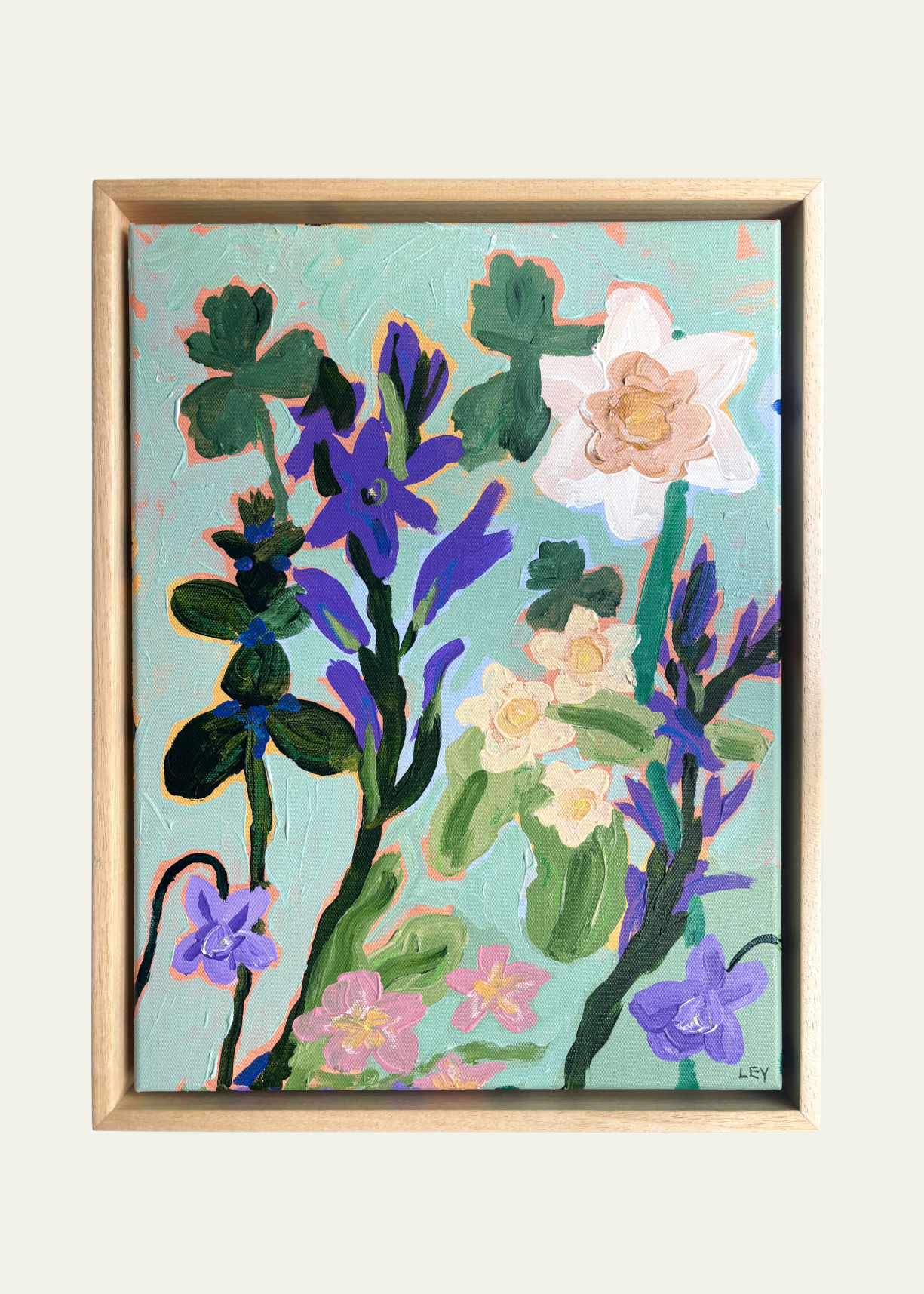 'A Day in Spring' Original Artwork by Ley Lines