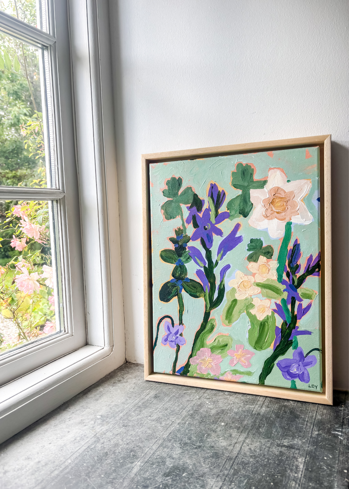 'A Day in Spring' Original Artwork by Ley Lines