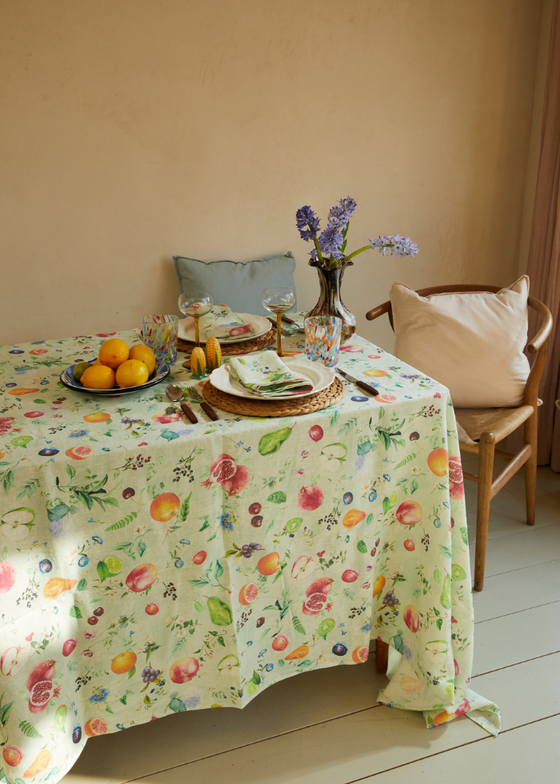 Persephone Linen Tablecloth