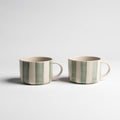 Kindred Mugs - Cornflower Mug - Brushed Sage Green - Large (Set of 2)