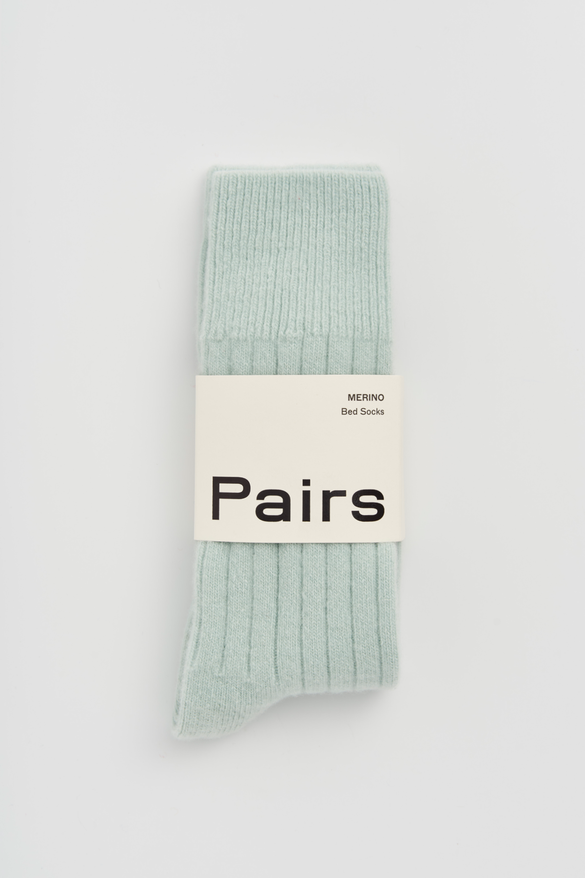 Pairs Socks - Merino Bed Socks - Winter Mint