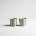 Kindred Mugs - Cornflower Beaker - Brushed Sage Green - Small (Set of 2)